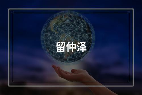 留仲泽
