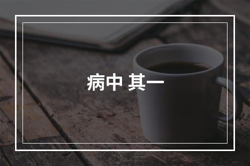 病中 其一