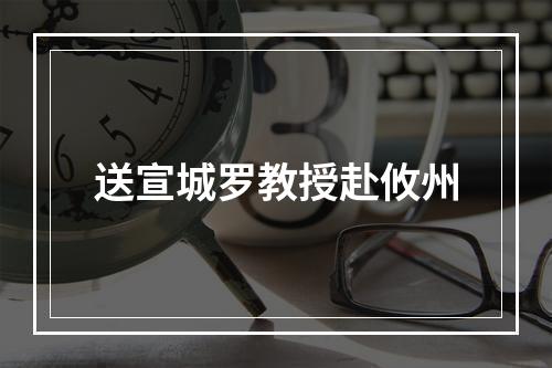 送宣城罗教授赴攸州