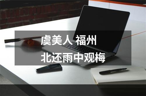 虞美人 福州北还雨中观梅