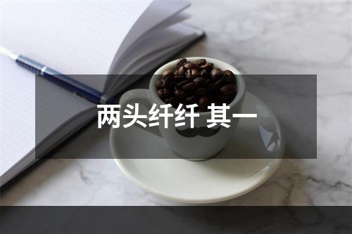 两头纤纤 其一