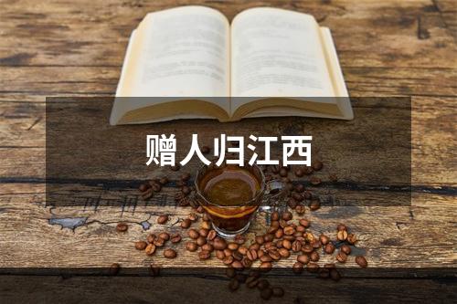 赠人归江西