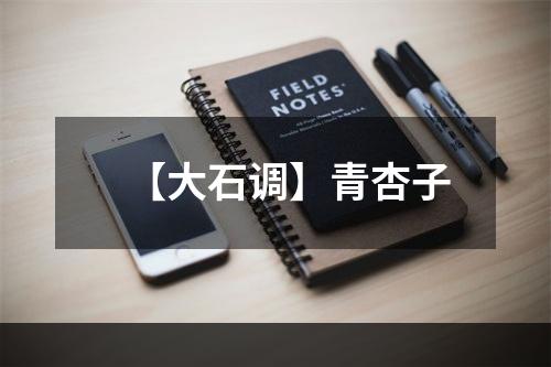 【大石调】青杏子