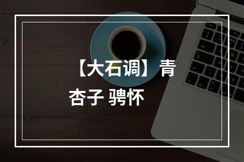 【大石调】青杏子 骋怀