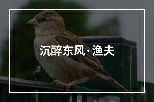 沉醉东风·渔夫