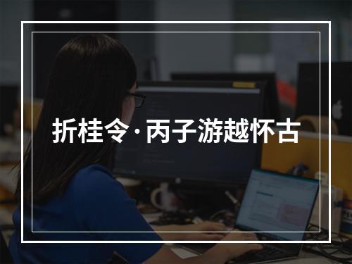 折桂令·丙子游越怀古