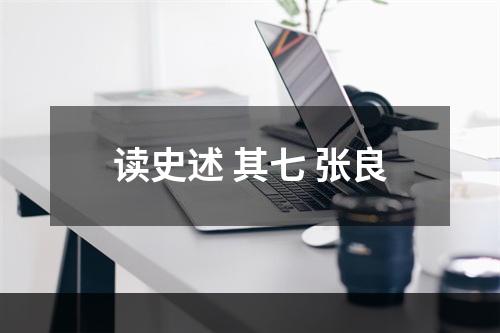 读史述 其七 张良