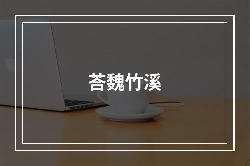 荅魏竹溪