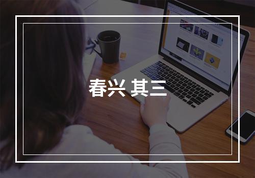 春兴 其三