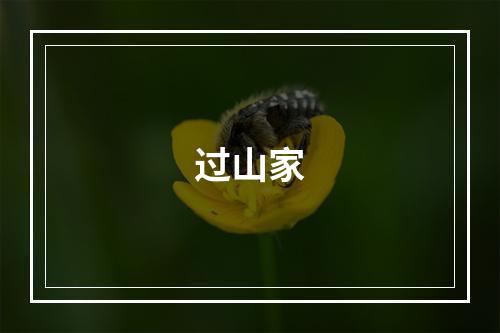 过山家