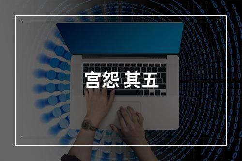 宫怨 其五