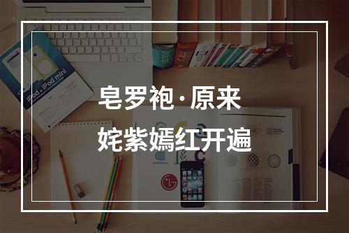 皂罗袍·原来姹紫嫣红开遍