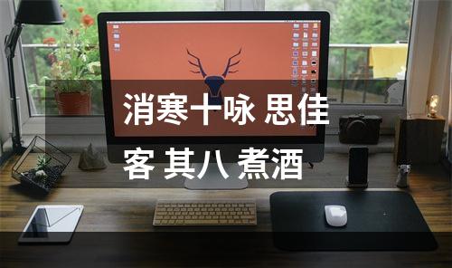 消寒十咏 思佳客 其八 煮酒