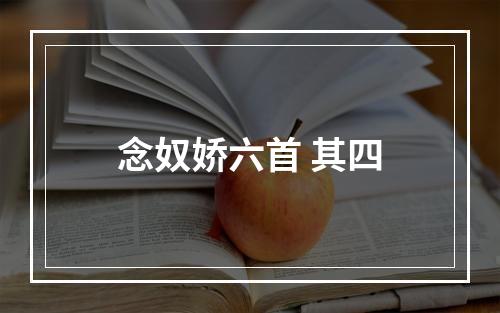 念奴娇六首 其四