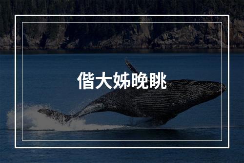 偕大姊晚眺