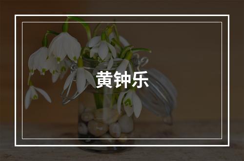 黄钟乐