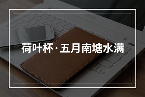 荷叶杯·五月南塘水满