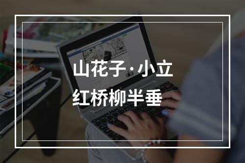 山花子·小立红桥柳半垂