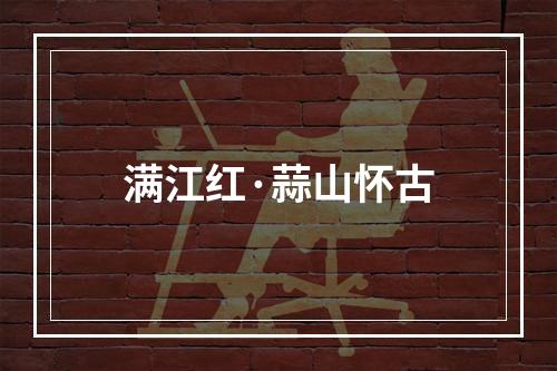 满江红·蒜山怀古