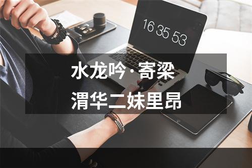 水龙吟·寄梁渭华二妹里昂