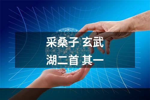 采桑子 玄武湖二首 其一