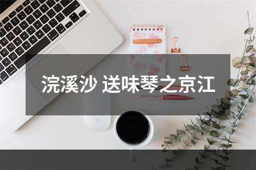 浣溪沙 送味琴之京江