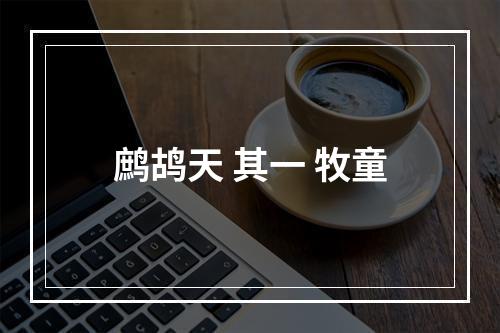 鹧鸪天 其一 牧童