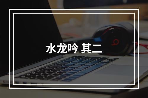 水龙吟 其二