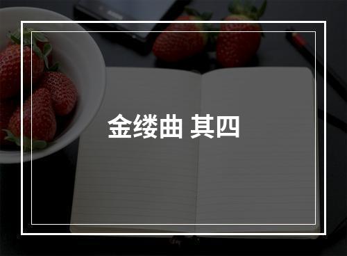 金缕曲 其四