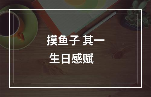 摸鱼子 其一 生日感赋