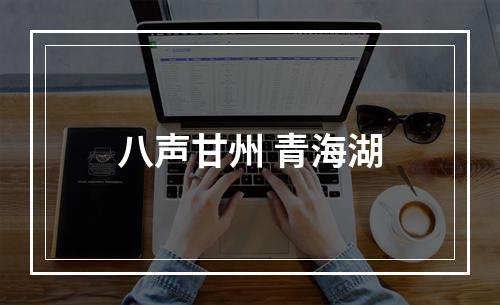 八声甘州 青海湖