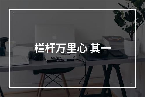 栏杆万里心 其一