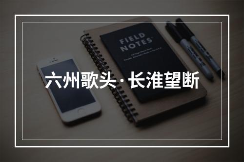 六州歌头·长淮望断