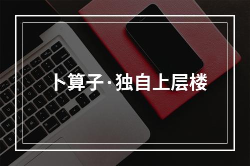 卜算子·独自上层楼