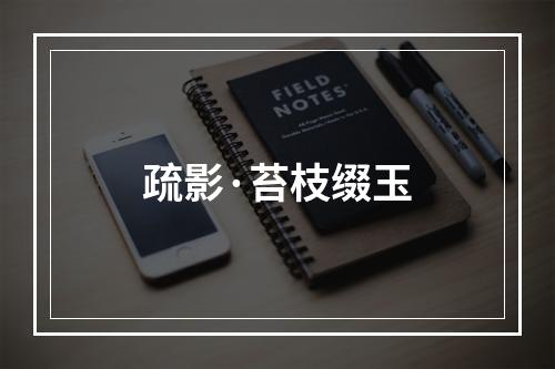 疏影·苔枝缀玉