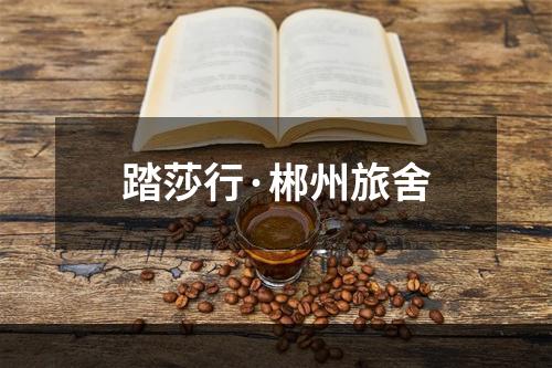 踏莎行·郴州旅舍