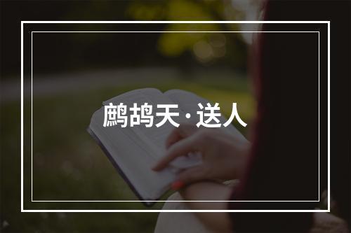 鹧鸪天·送人