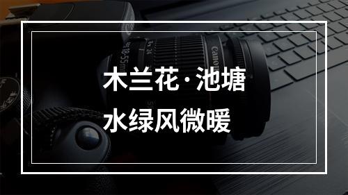 木兰花·池塘水绿风微暖