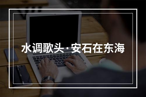 水调歌头·安石在东海