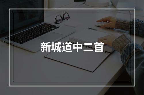新城道中二首