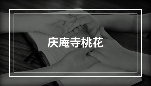 庆庵寺桃花