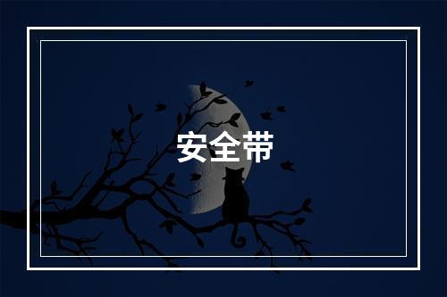 安全带