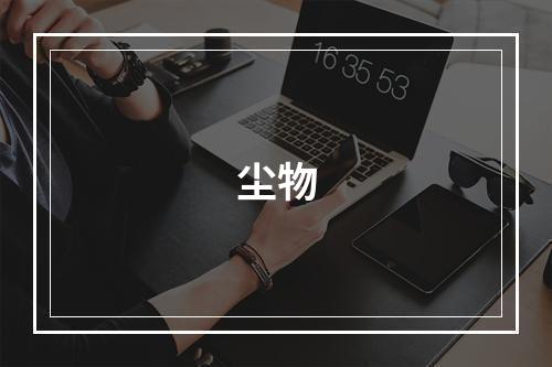 尘物