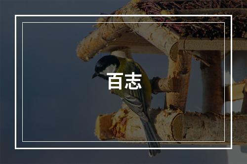 百志