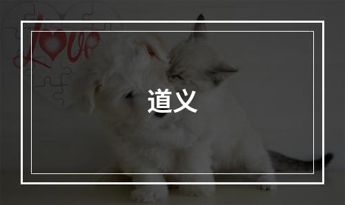 道义