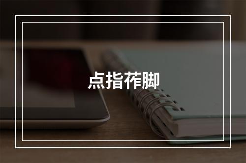 点指莋脚