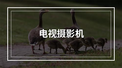 电视摄影机