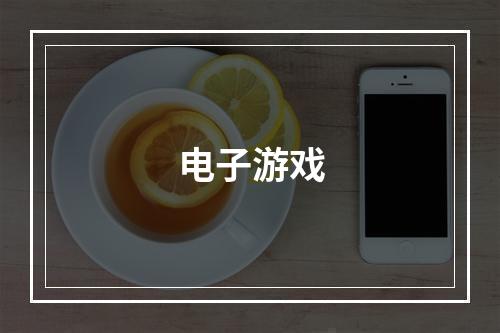 电子游戏