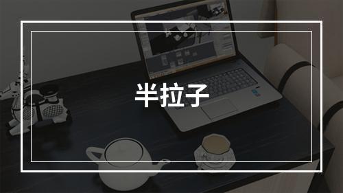 半拉子