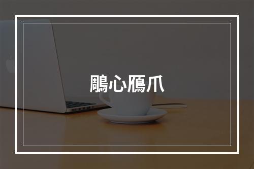 鵰心鴈爪